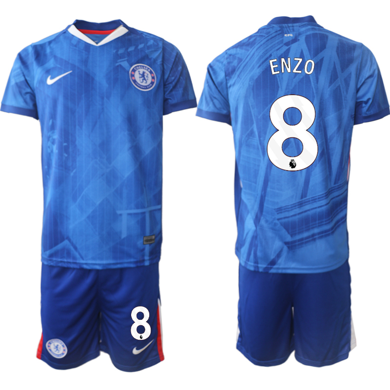 Men 2025-2026 Club Chelsea FC home Blue 8 Soccer Jersey1